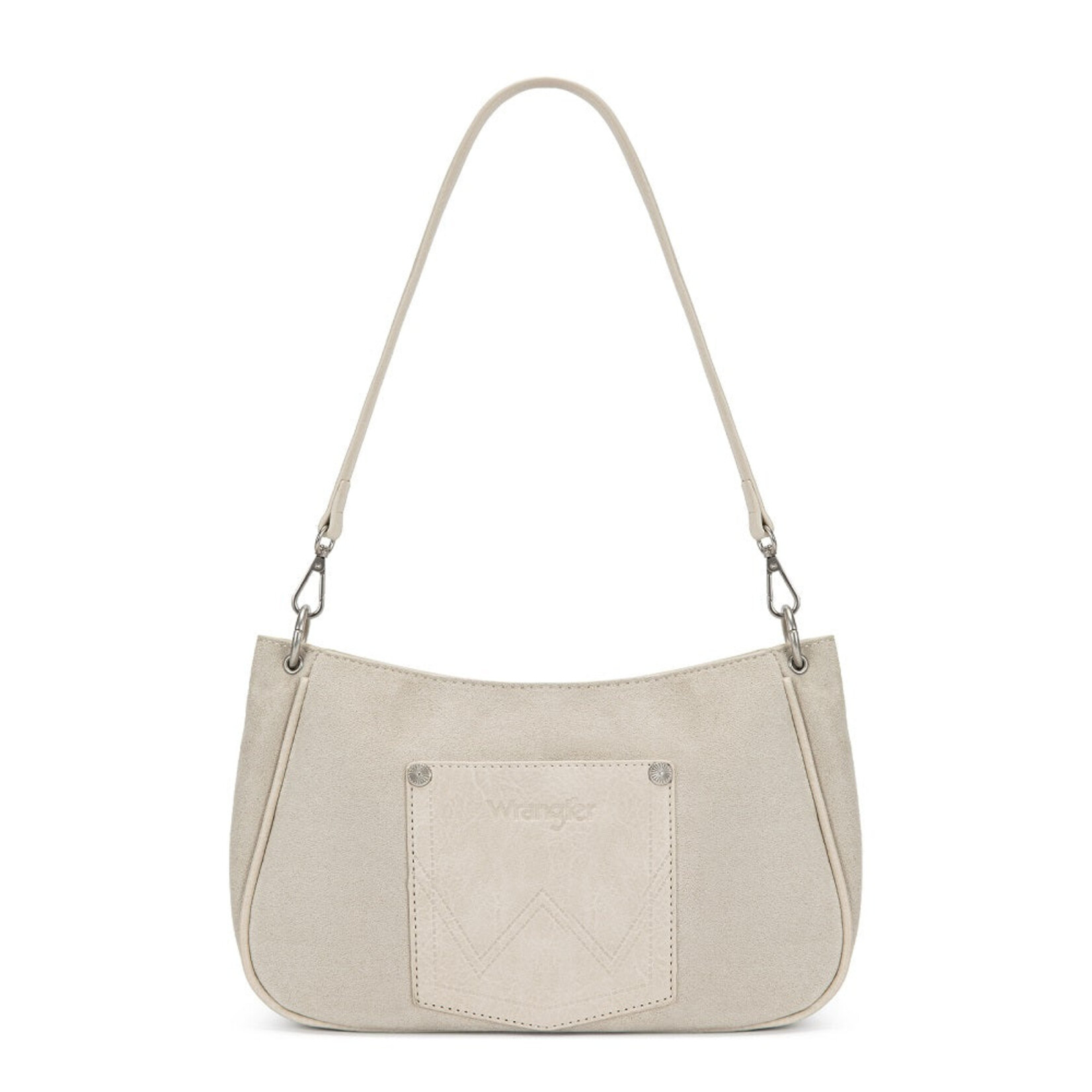 Wrangler WG-HB-585-2003-BG - Beige - Wrangler Studded Western Shoulder Crossbody Bag