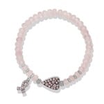 Brighton D30324 Power of Pink 2026 Stretch Bracelet