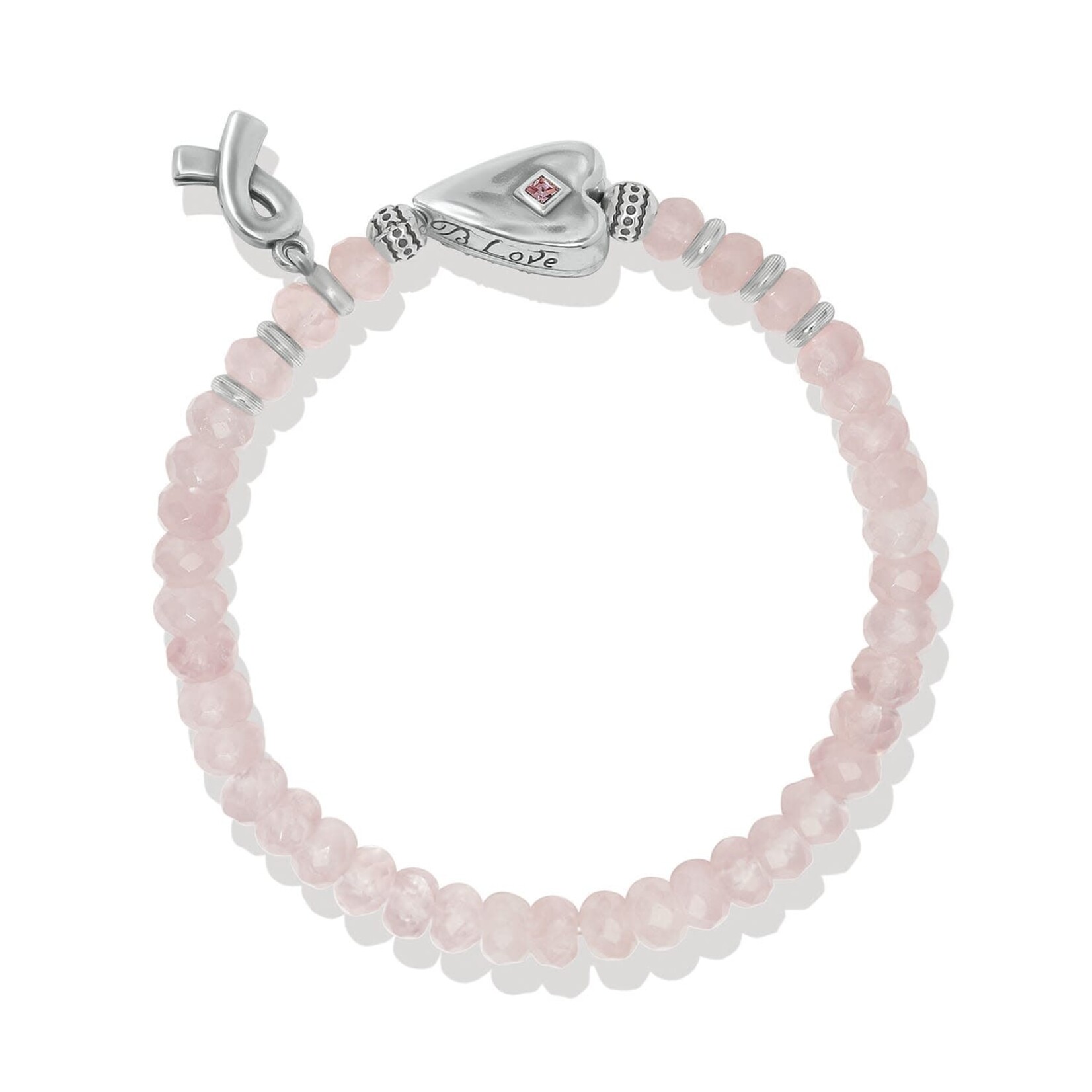 Brighton D30324 Power of Pink 2026 Stretch Bracelet