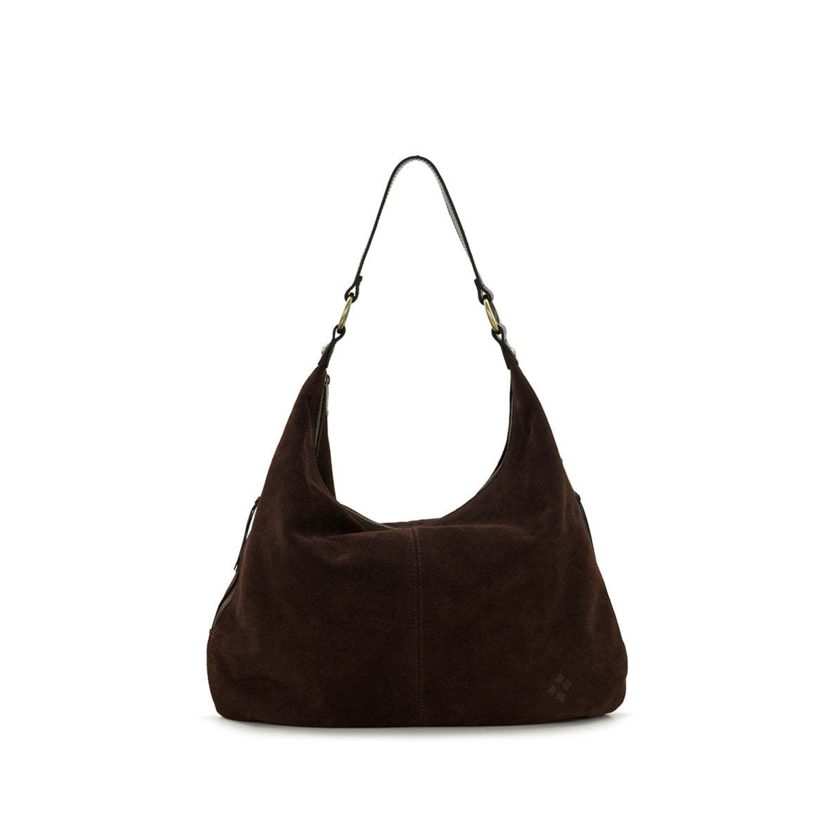 Patricia Nash Esther Hobo - Suede Leather - Chocolate