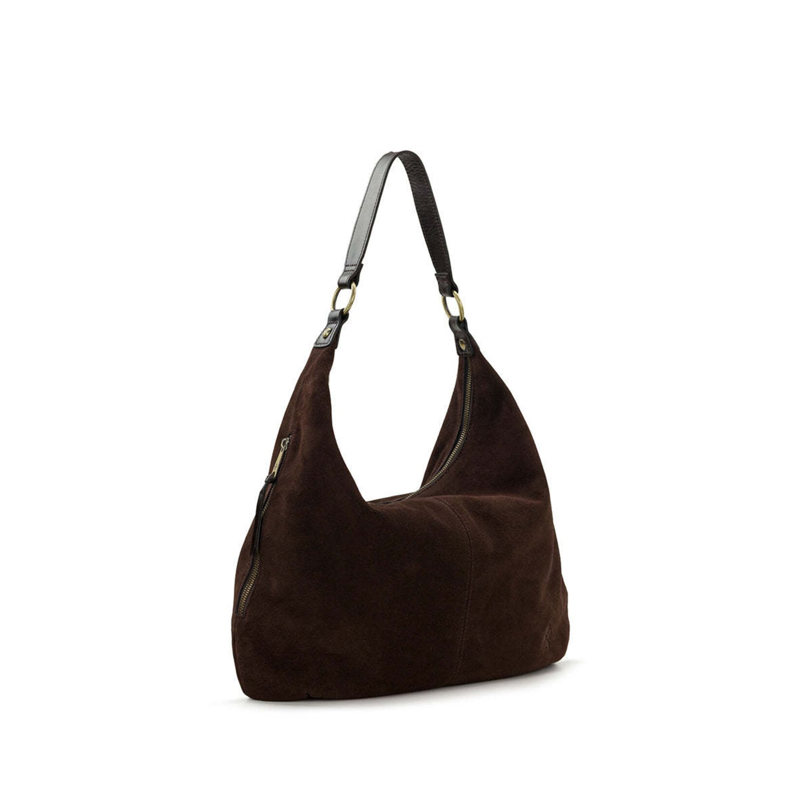 Patricia Nash Esther Hobo - Suede Leather - Chocolate