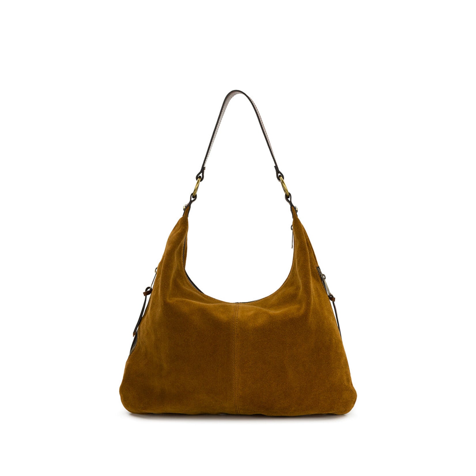Patricia Nash Esther Hobo - Suede Leather - Cognac