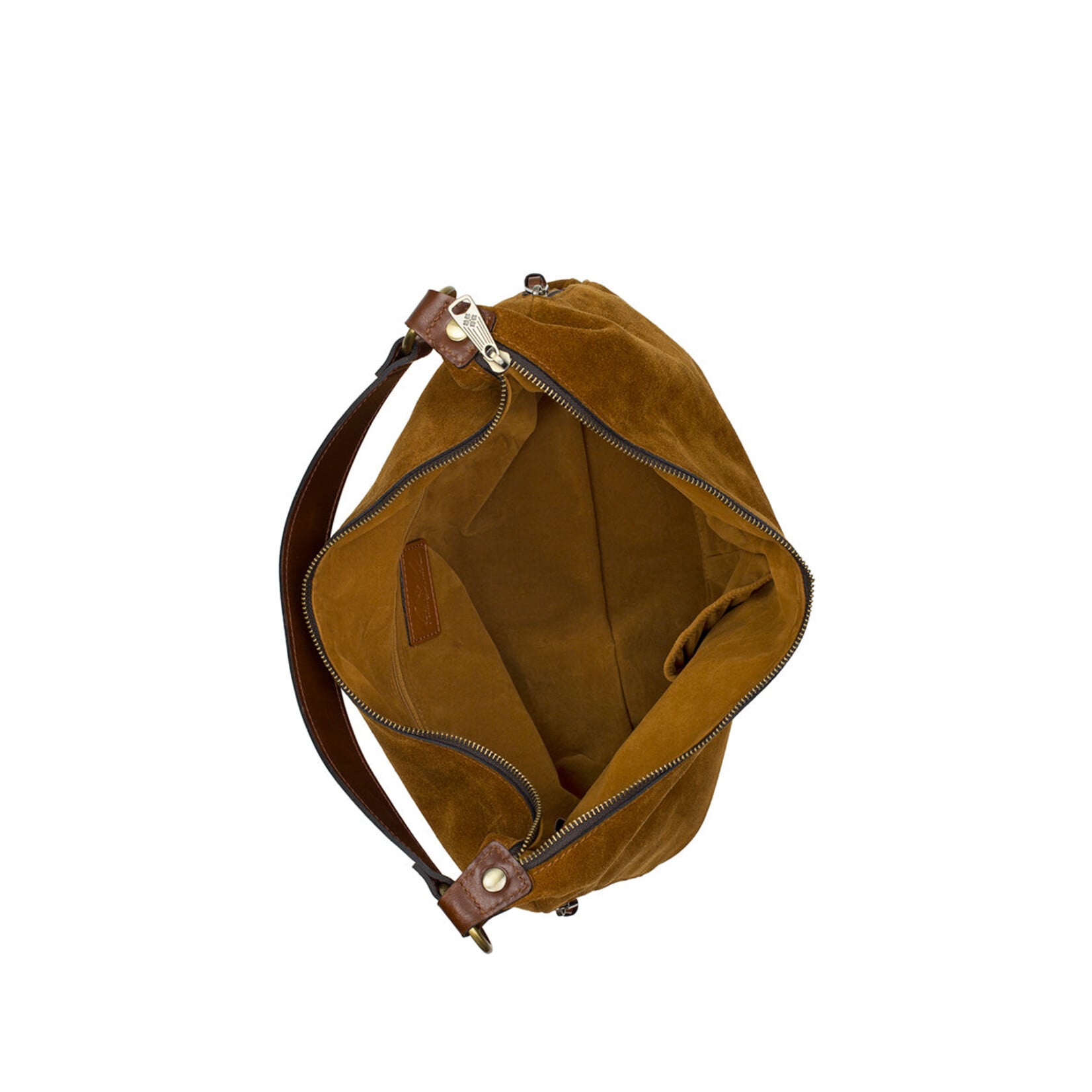 Patricia Nash Esther Hobo - Suede Leather - Cognac