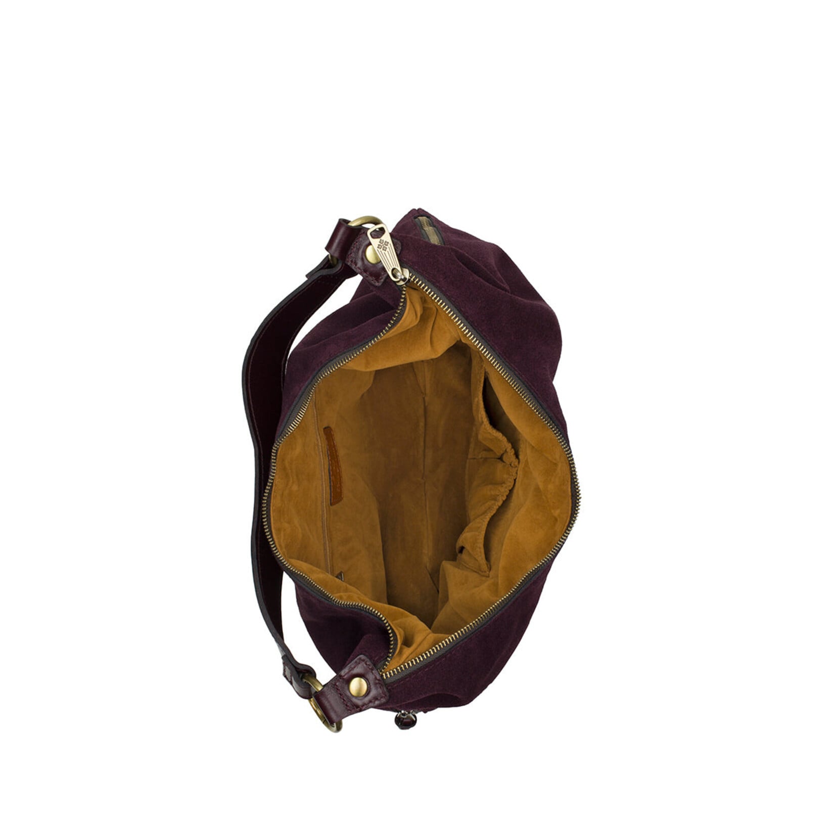 Patricia Nash Esther Hobo - Suede Leather - Plum