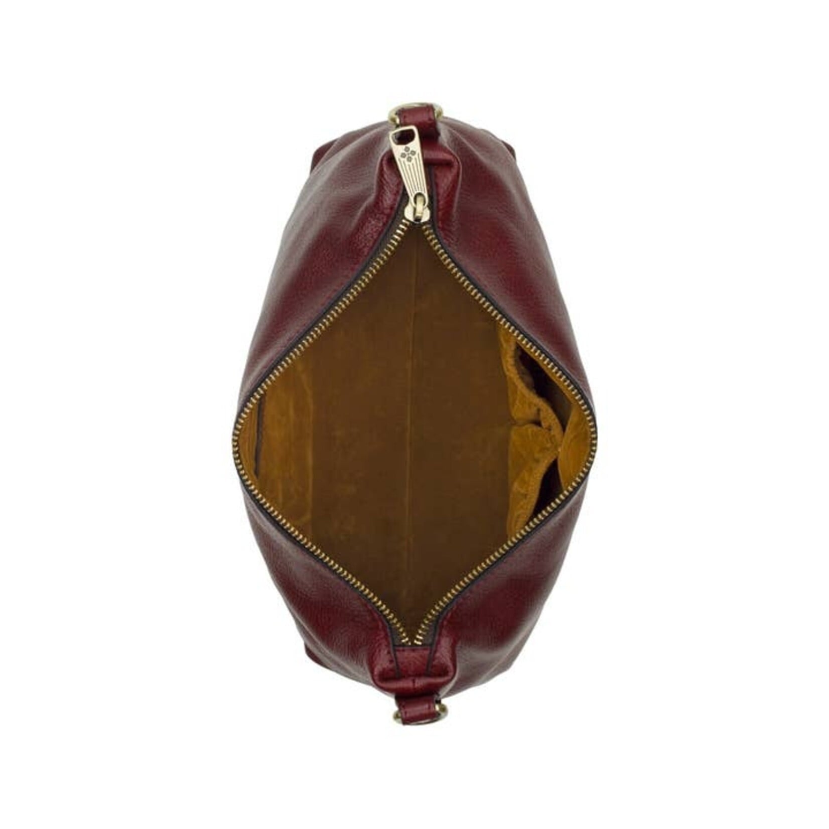 Patricia Nash Kolena Crossbody - Rugged Natural Grain - Oxblood