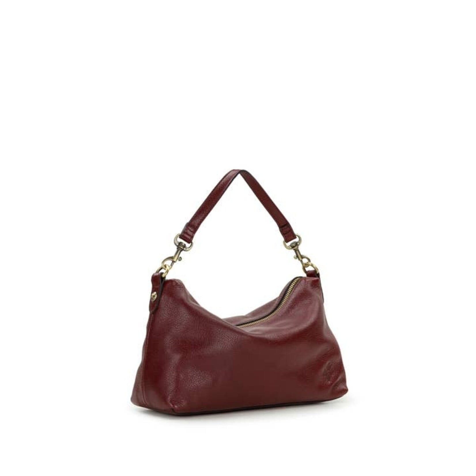 Patricia Nash Kolena Crossbody - Rugged Natural Grain - Oxblood