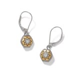 Brighton JA0361 Mosaic Nova Mini Leverback Drop Earrings