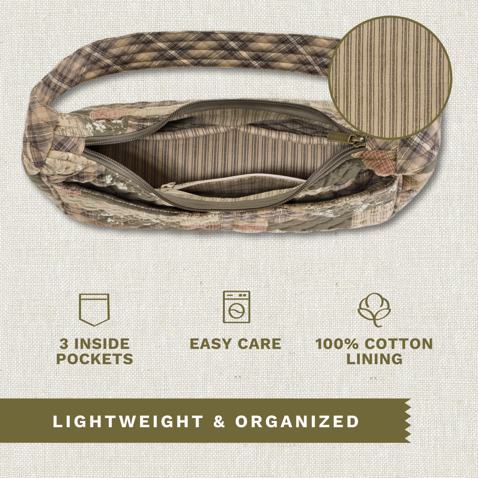Bella Taylor Blakely Shoulder Bag - Woodland Patch