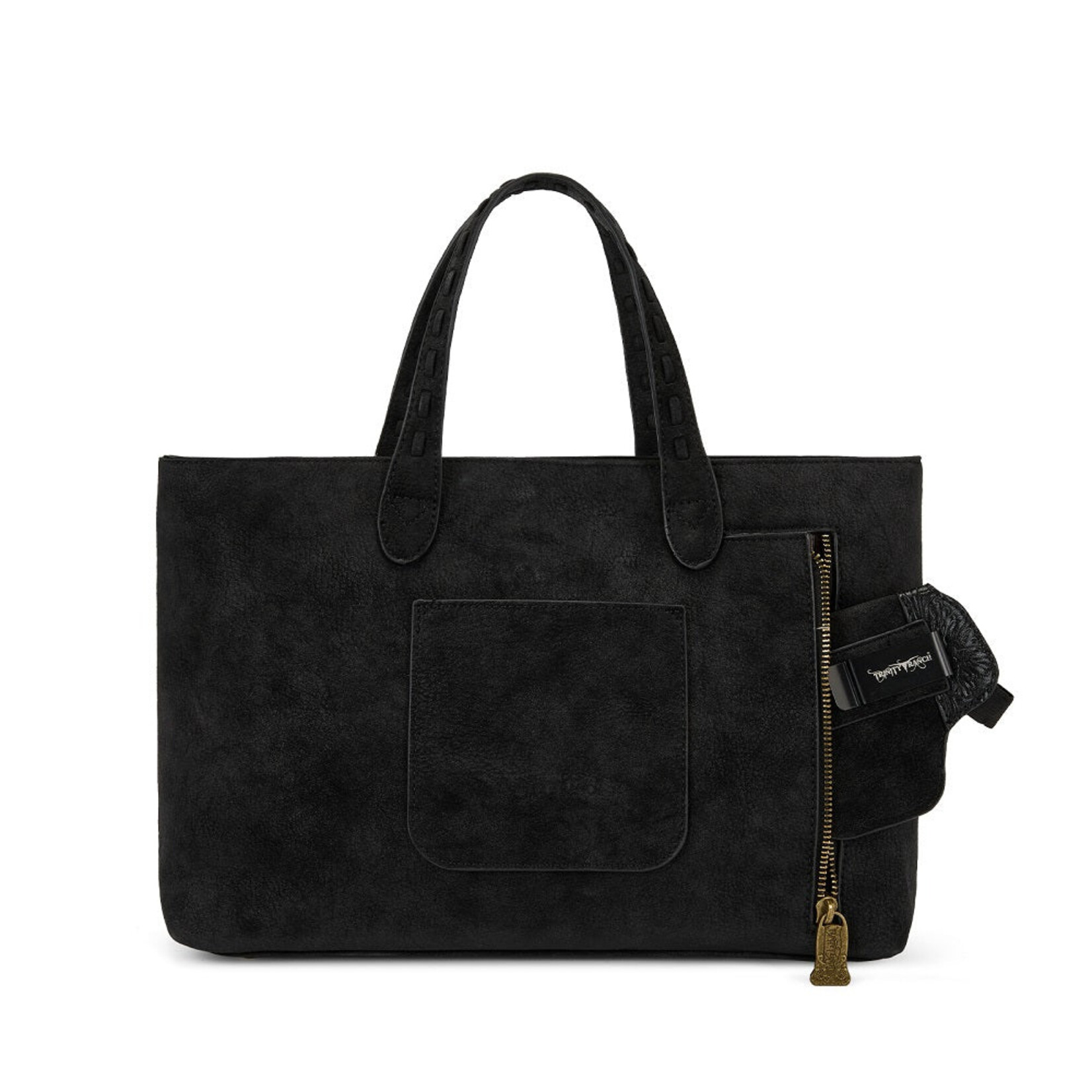 Wrangler TR209H-8250BK  Black - Trinity Ranch Genuine Cowhide Conceal Carry Tote