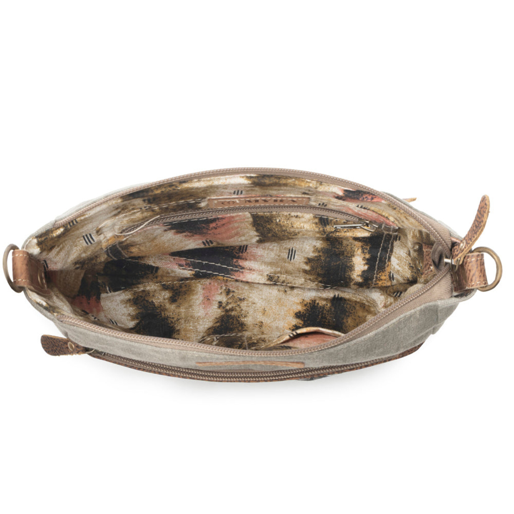 Myra Bags S-14784 Damask Trail Vintage Crossbody Bag