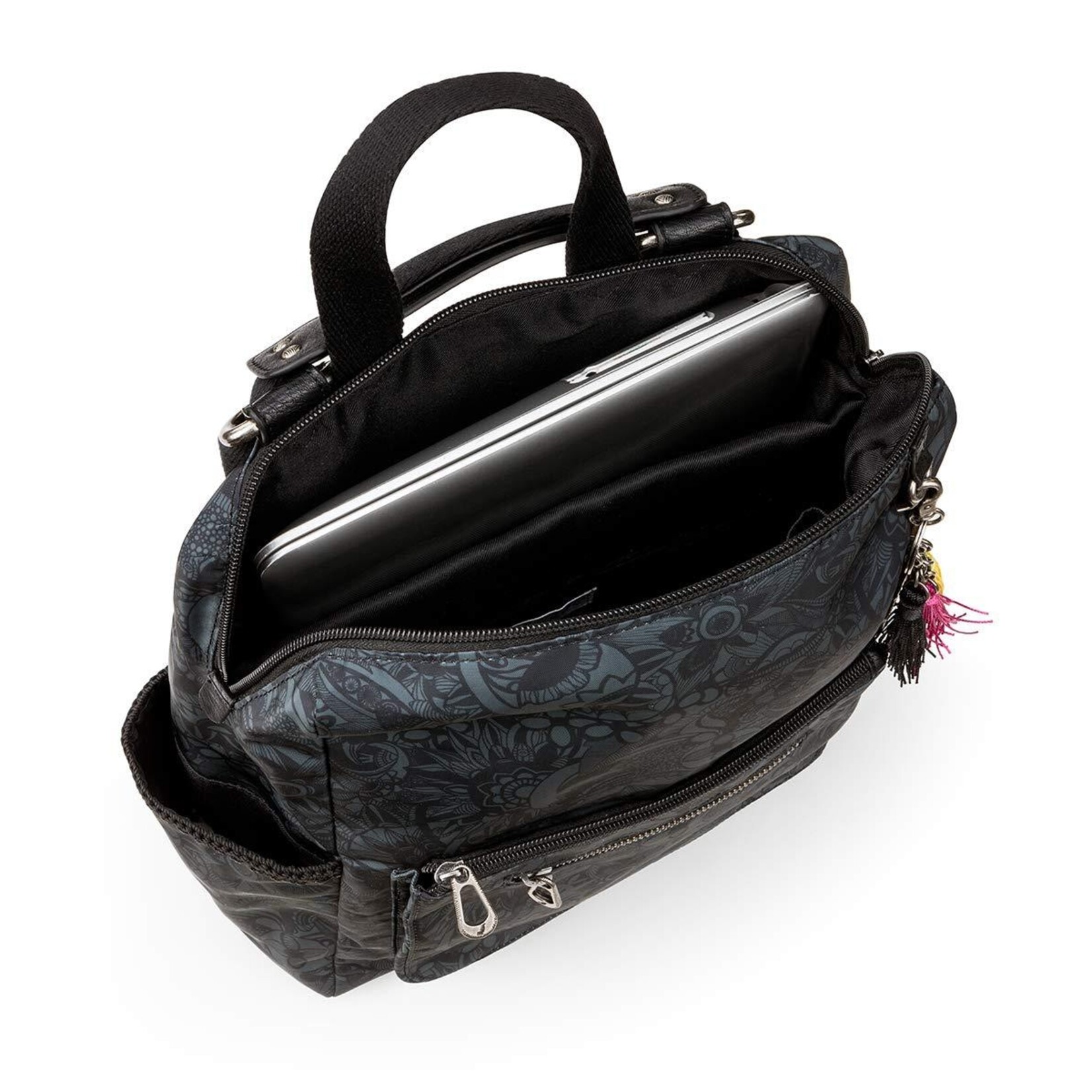 Loyola Backpack EcoTwill - Black Spirt Desert