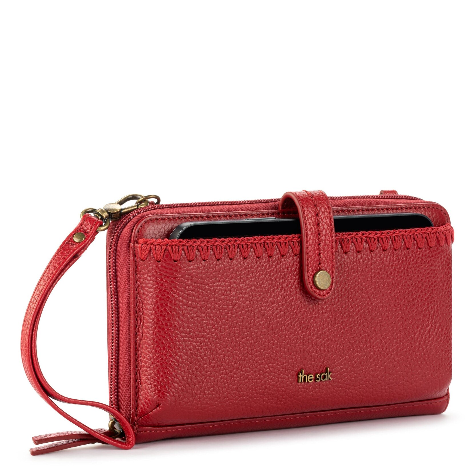 Iris Smartphone Wallet - Leather - Scarlet