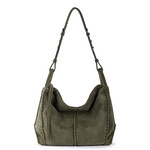 Los Feliz Hobo Suede - Moss Suede