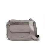Baggallini Modern Double Zip Crossbody - Sterling Shimmer