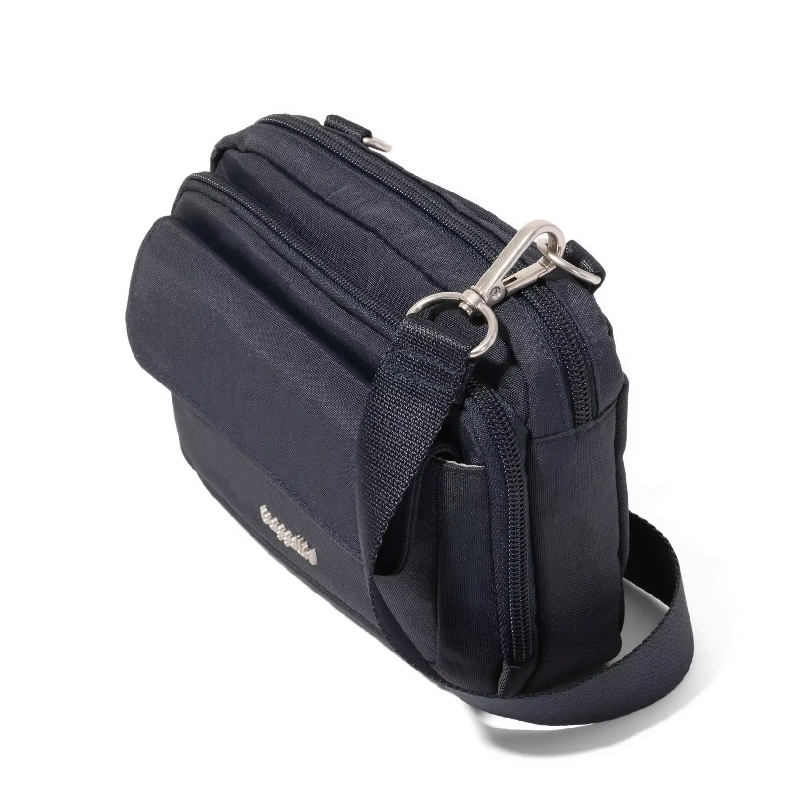 Baggallini Modern Double Zip Crossbody - French Navy