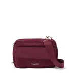 Baggallini Modern Double Zip Crossbody - Jam