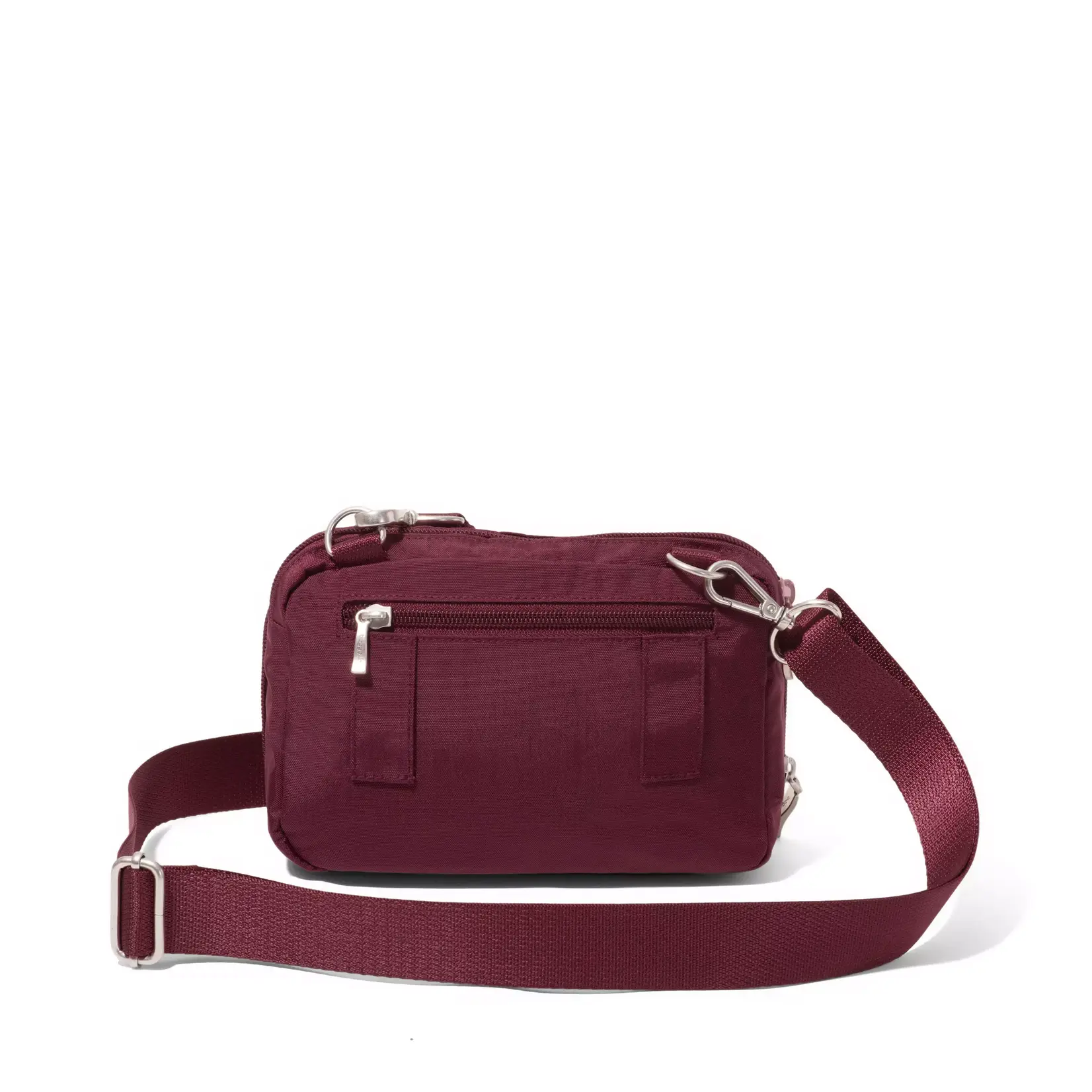 Baggallini Modern Double Zip Crossbody - Jam