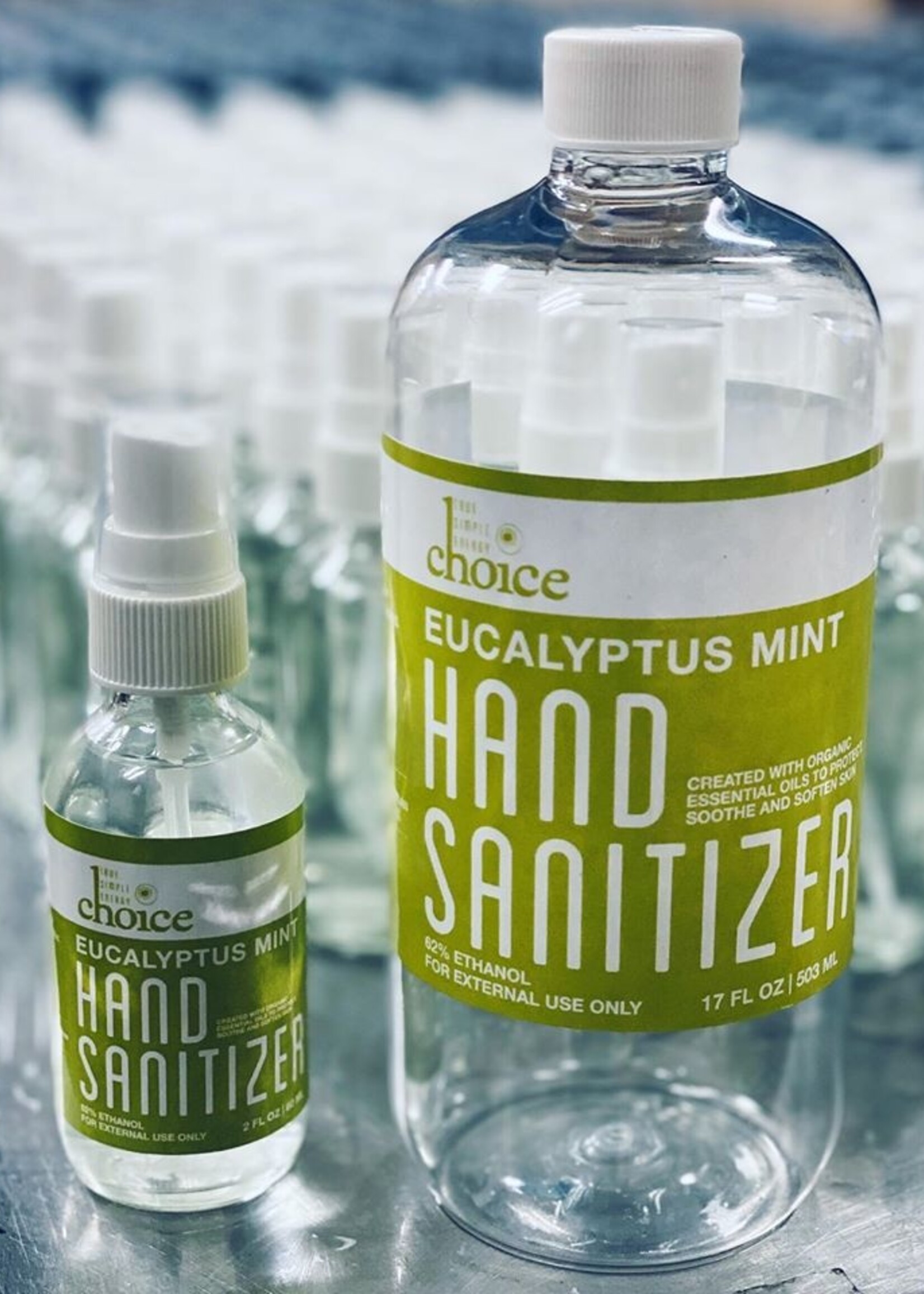 Choice Energy Products Eucalyptus Mint Hand Sanitizer 2 oz. Spray