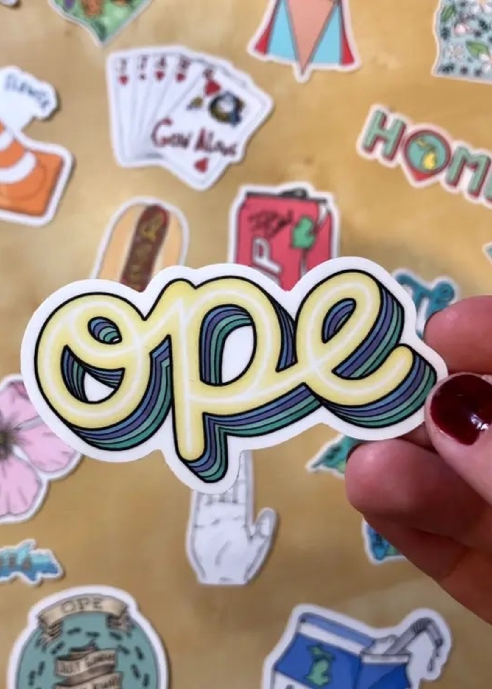 Relish Vinyl Sticker