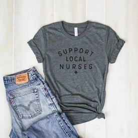 Relish Support Local Nurses Tee