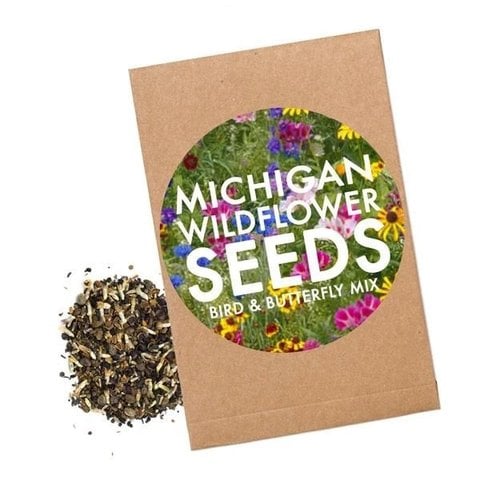 MI Wildflower Bird & Butterfly Seed Packet