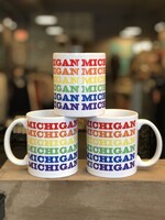 City Bird Michigan Rainbow Mug