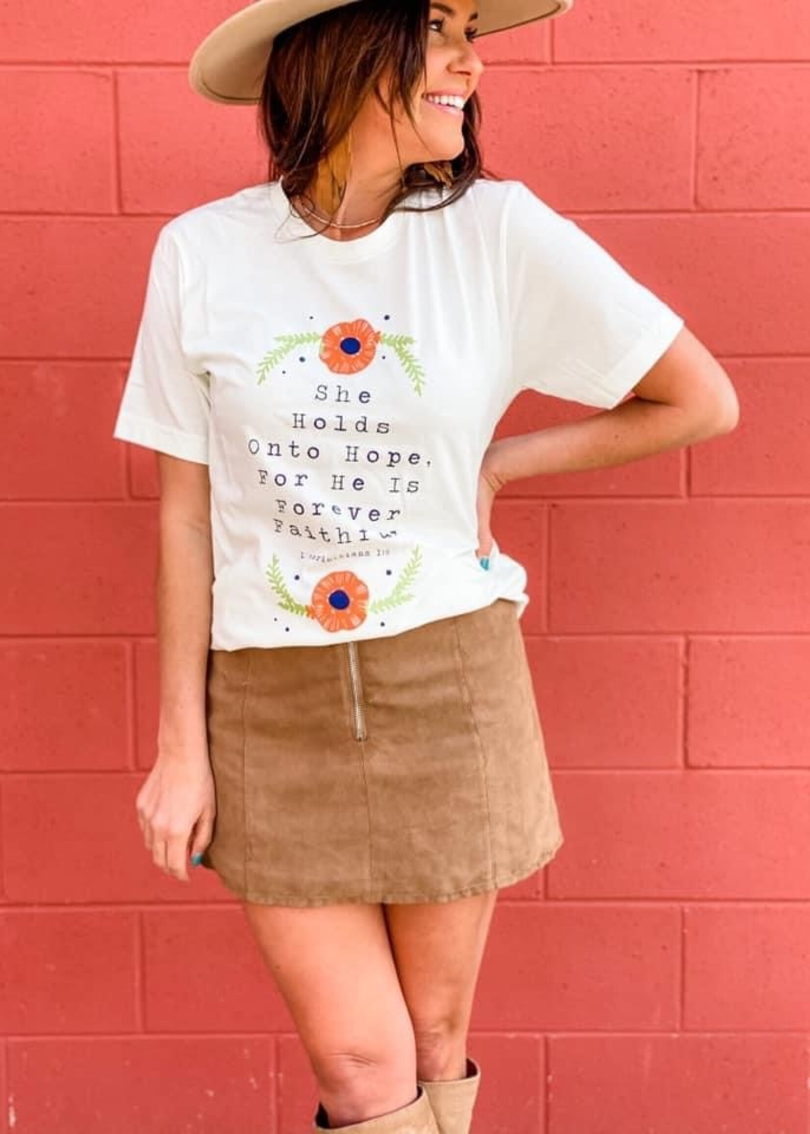 Relish She Holds onto Hope Tee