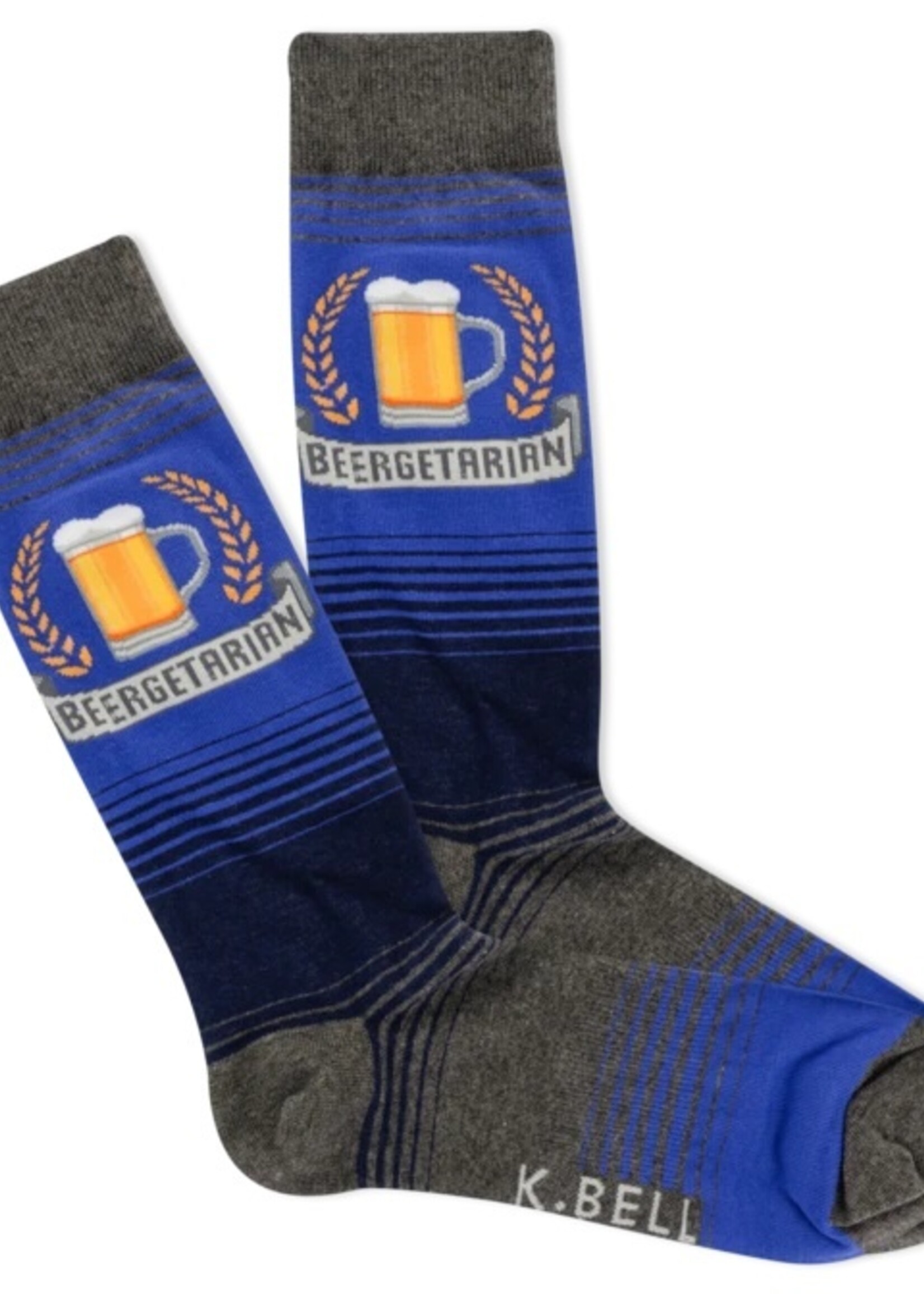 K.Bell Men's Crew Socks