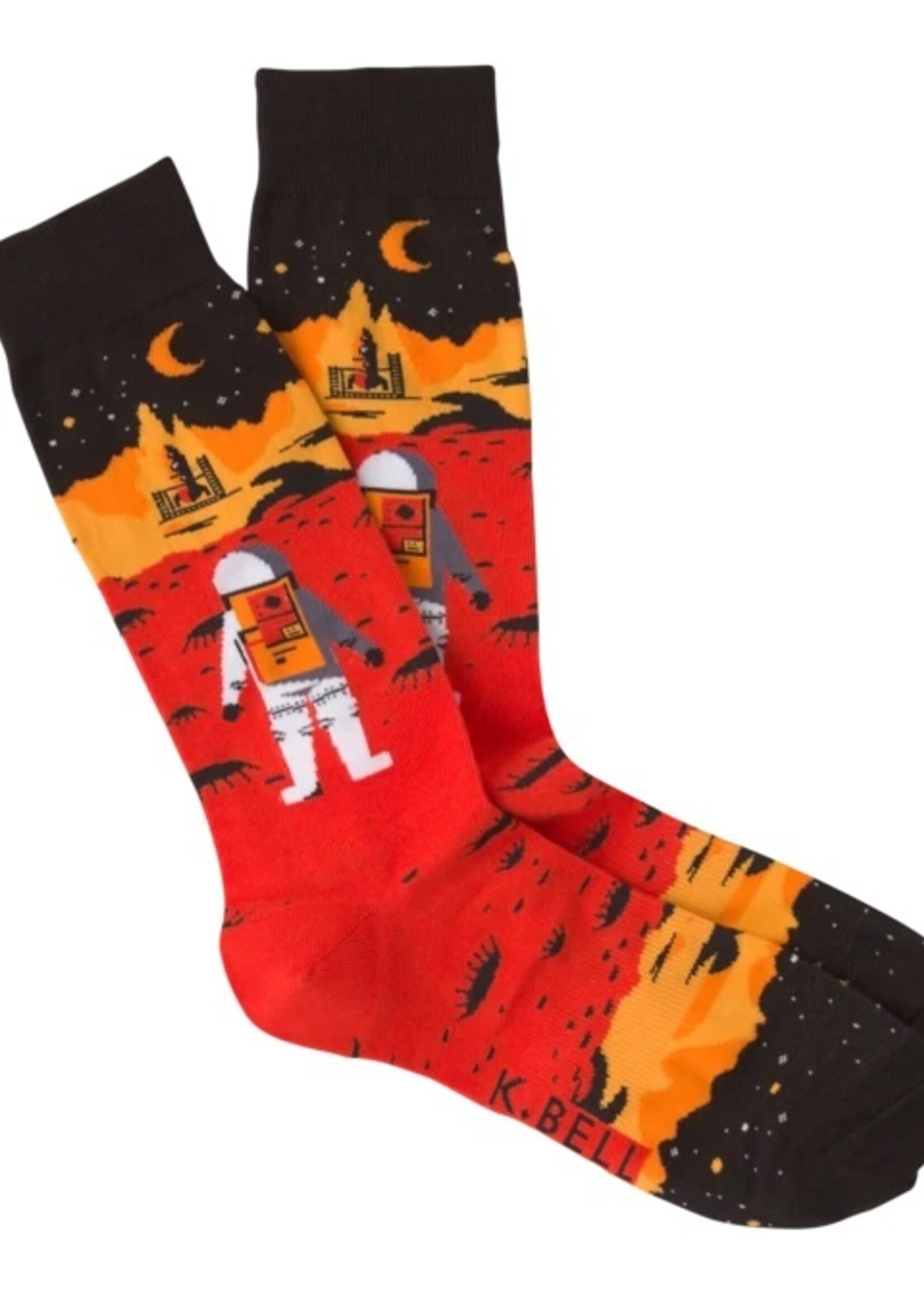 K.Bell Men's Crew Socks