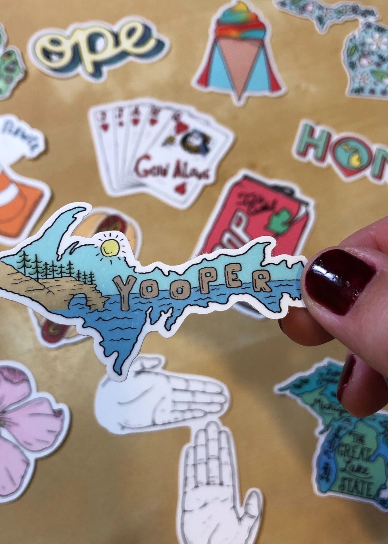 Relish Vinyl Sticker