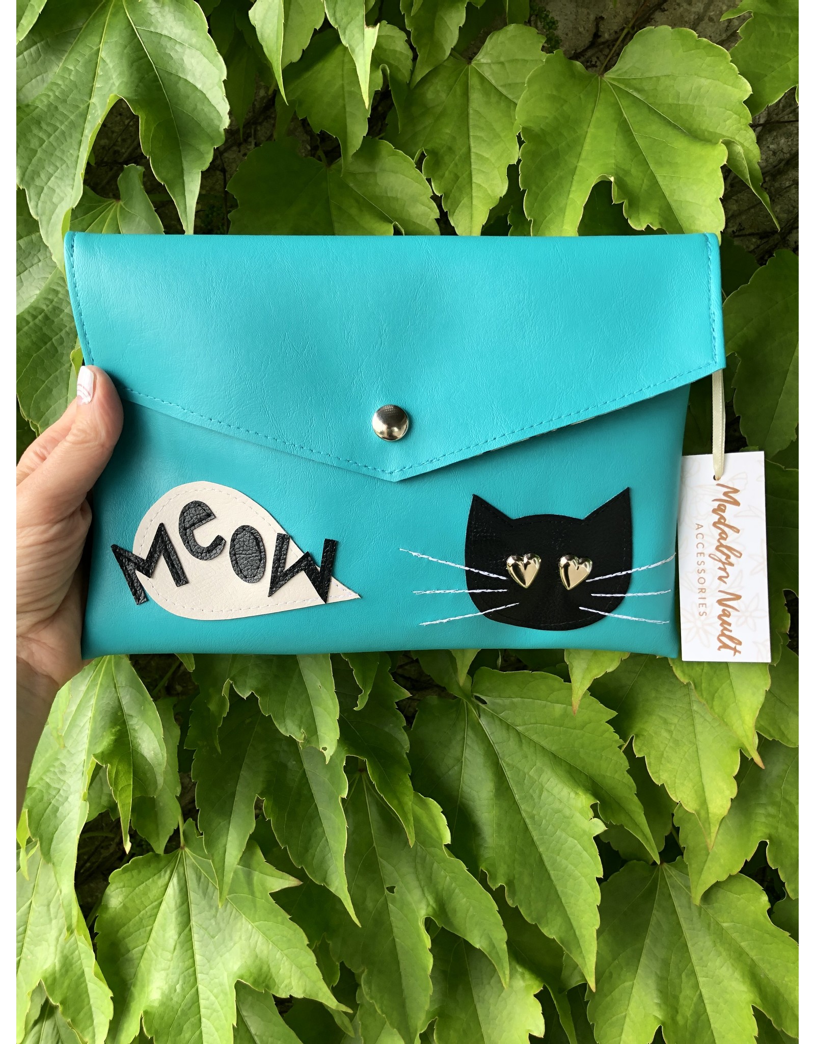 Madalyn Nault Accessories Kitty Clutch