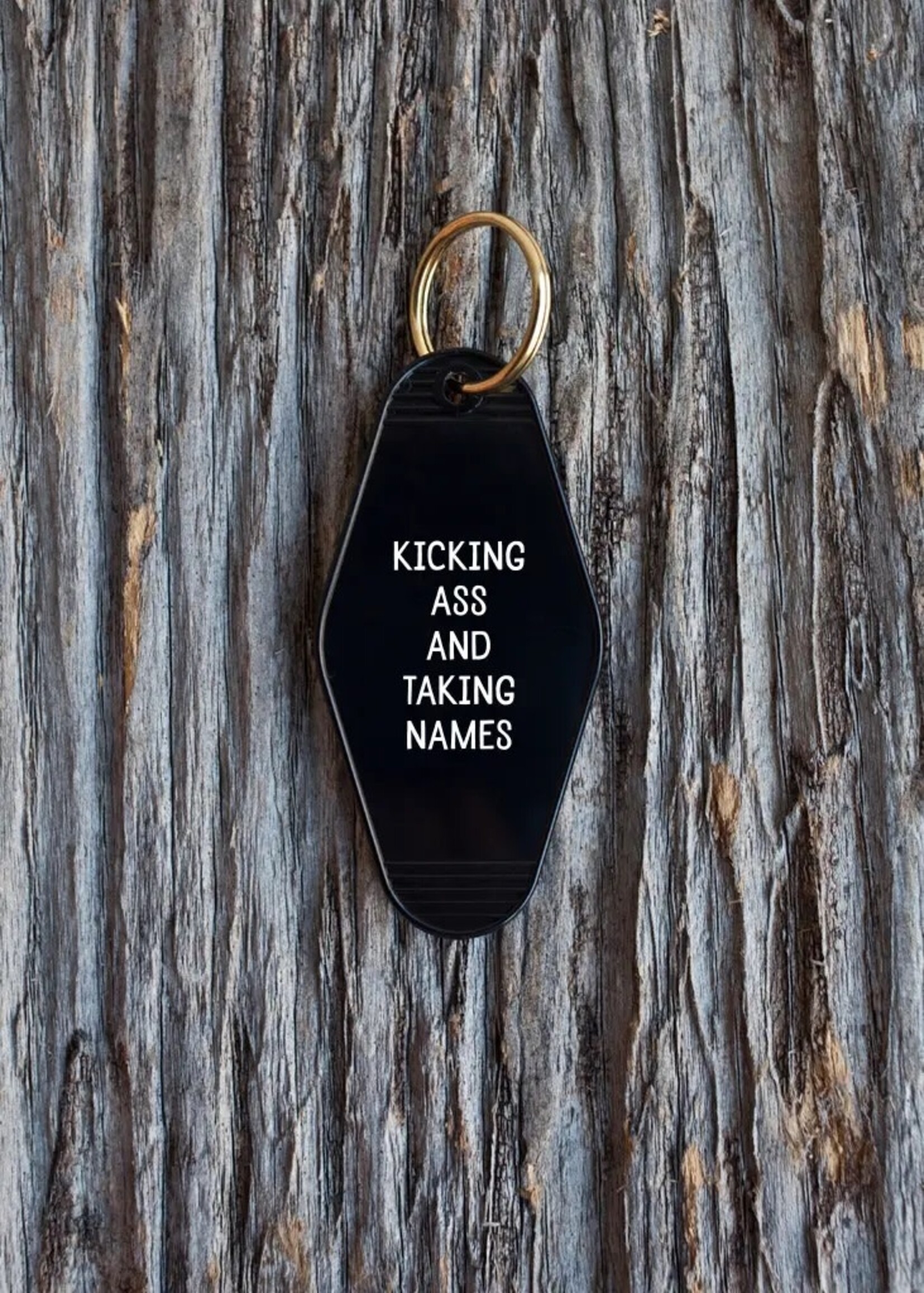 He Said, She Said Key Tag