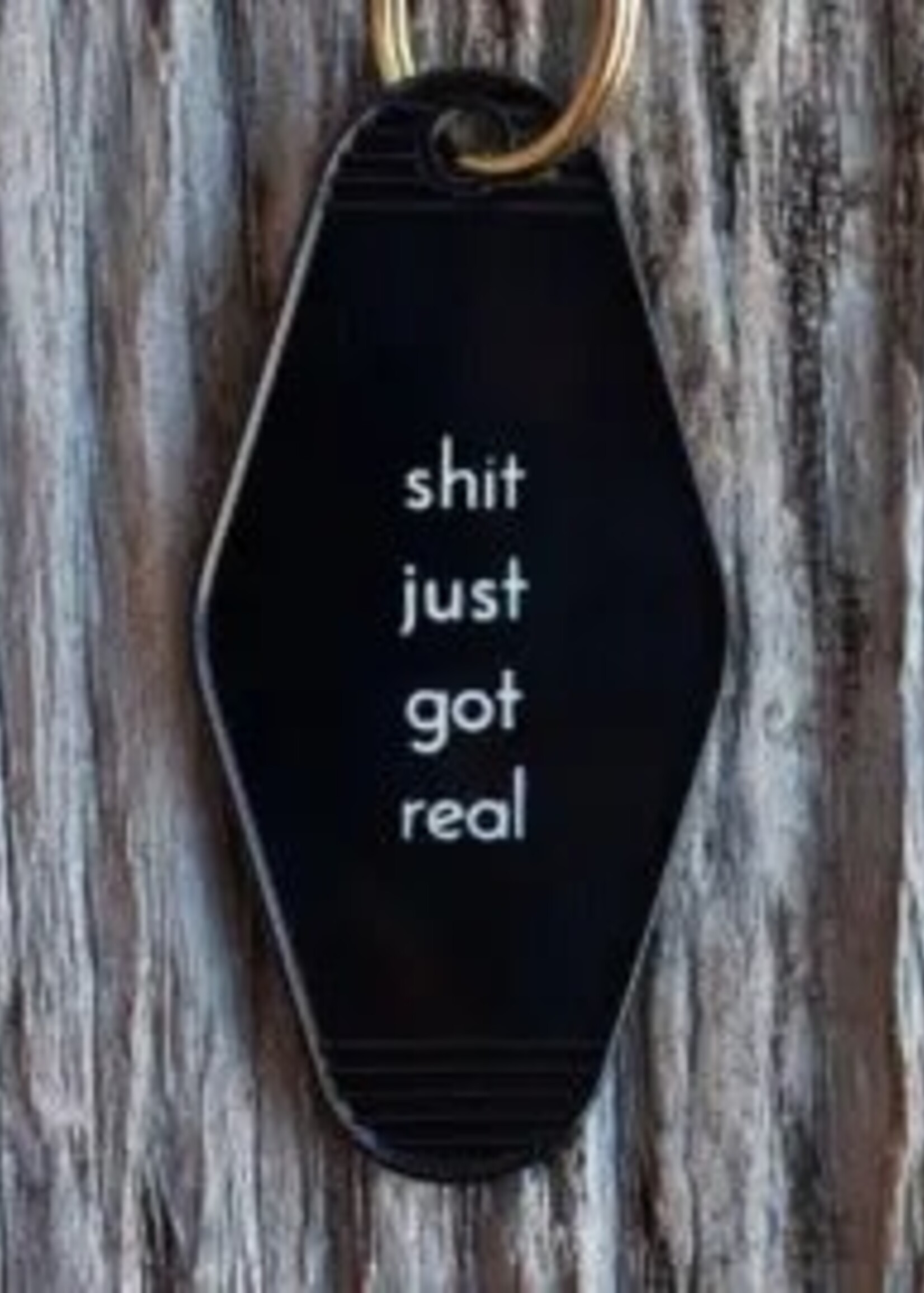 He Said, She Said Key Tag