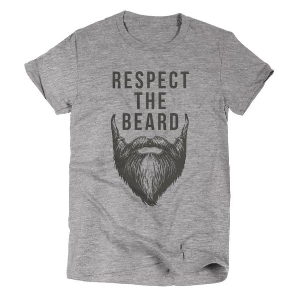 Ruby's Rubbish Respect the Beard Tee