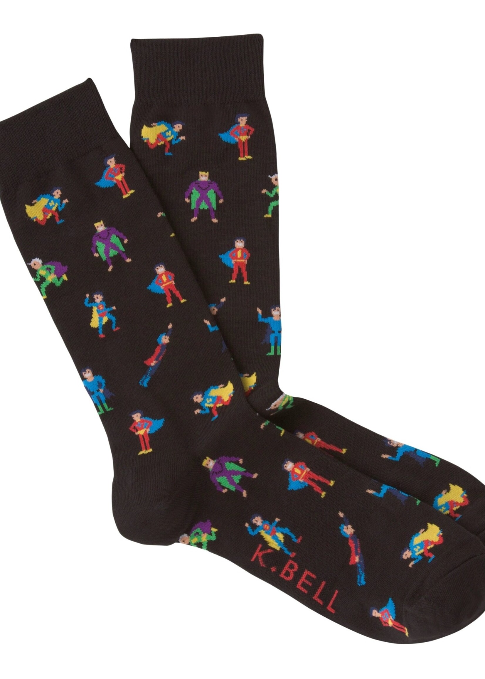K.Bell Men's Crew Socks