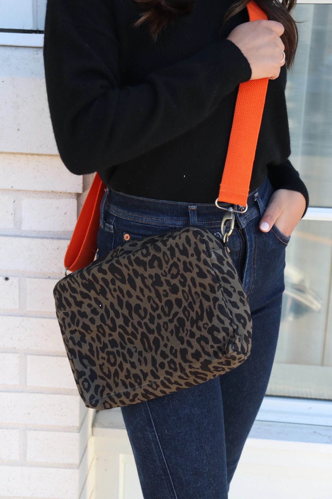 leopard cross body
