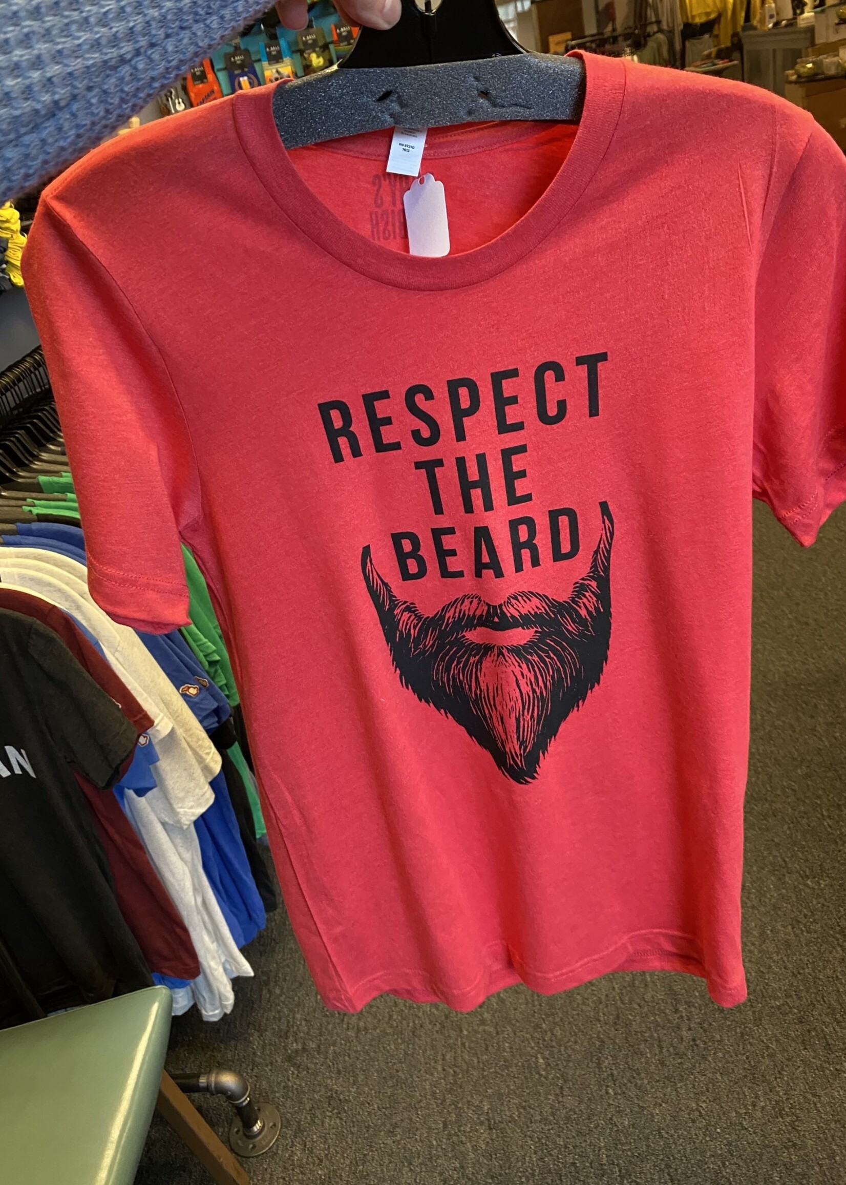 Ruby's Rubbish Respect the Beard Tee