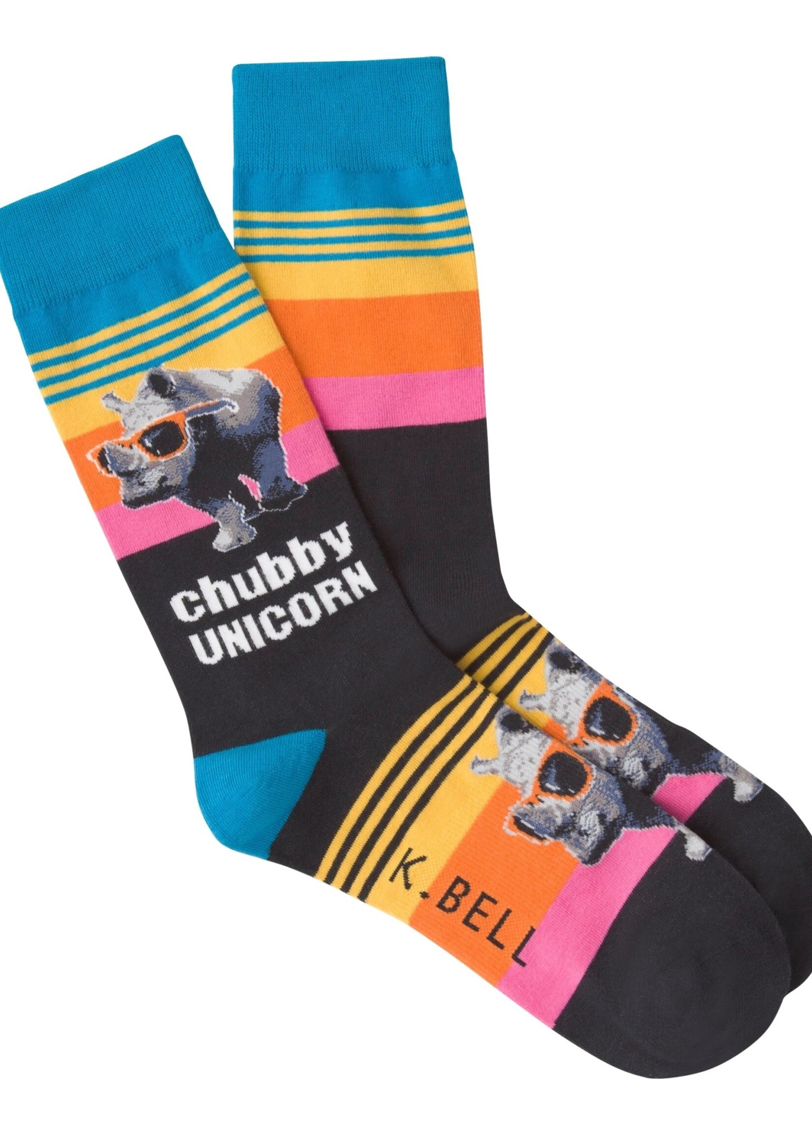 K.Bell Men's Crew Socks