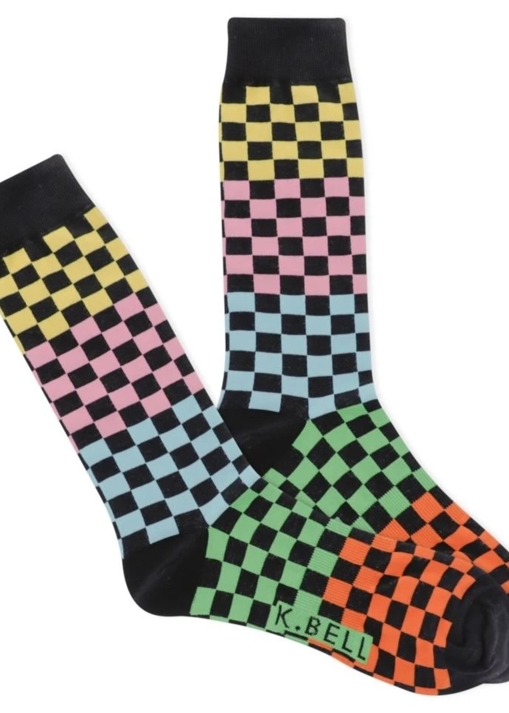 K.Bell Men's Crew Socks