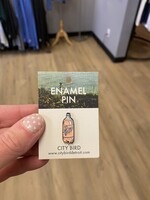 City Bird MI Enamel Pin