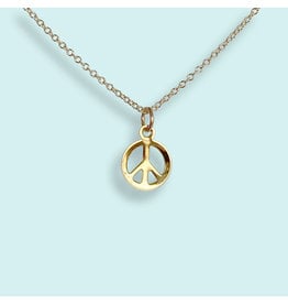 Ornamental Things Tiny Peace Necklace