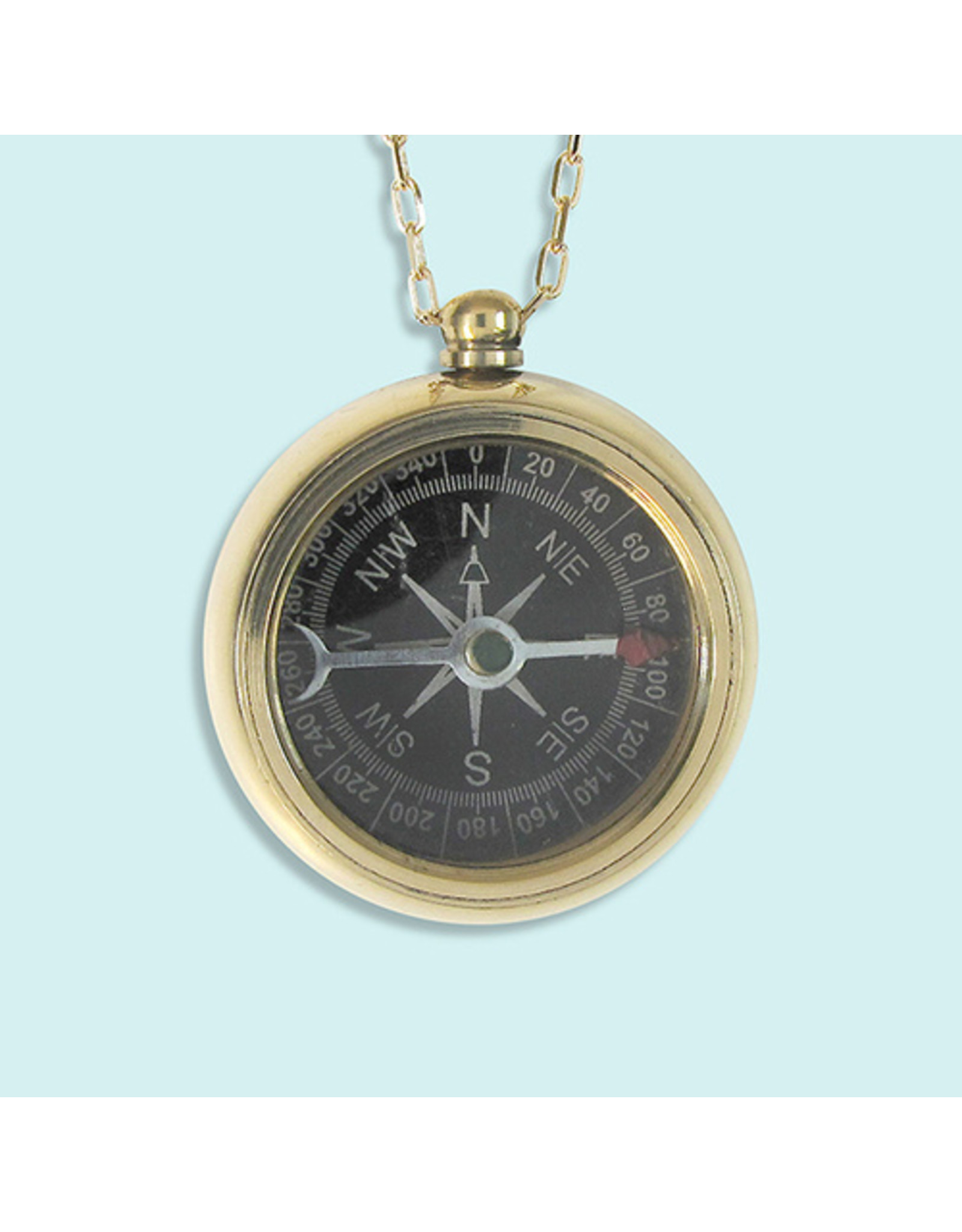 Ornamental Things Trailblazer Compass Necklace