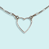 Silver Heart Necklace