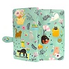 Vegan Tri Fold Cutesy Large Wallet