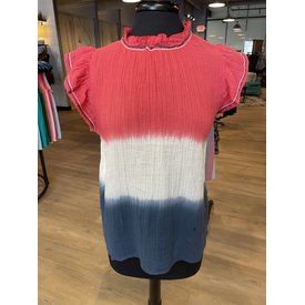 thml Coloroblocked Ombre Top
