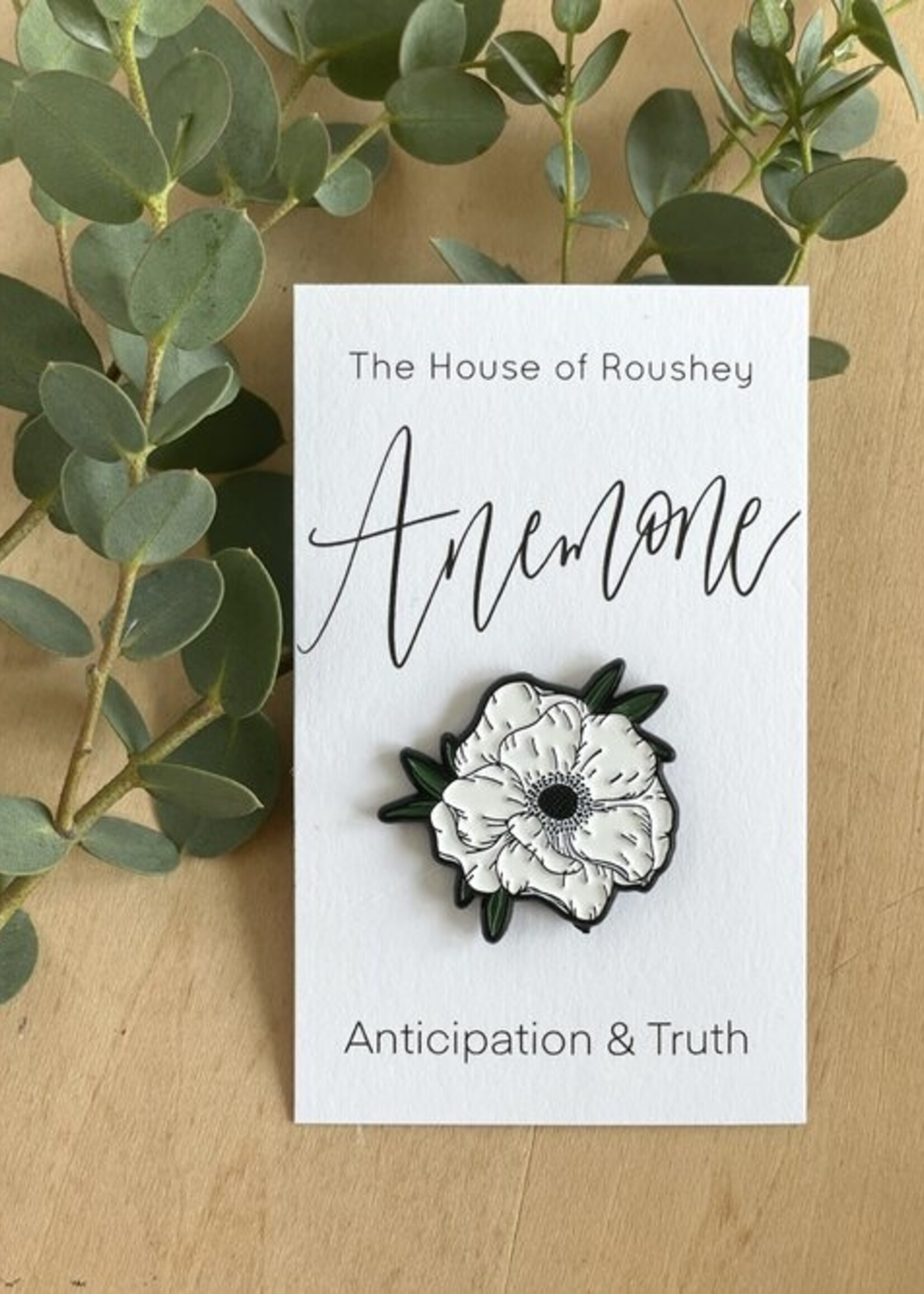 The House of Roushey Enamel Pin