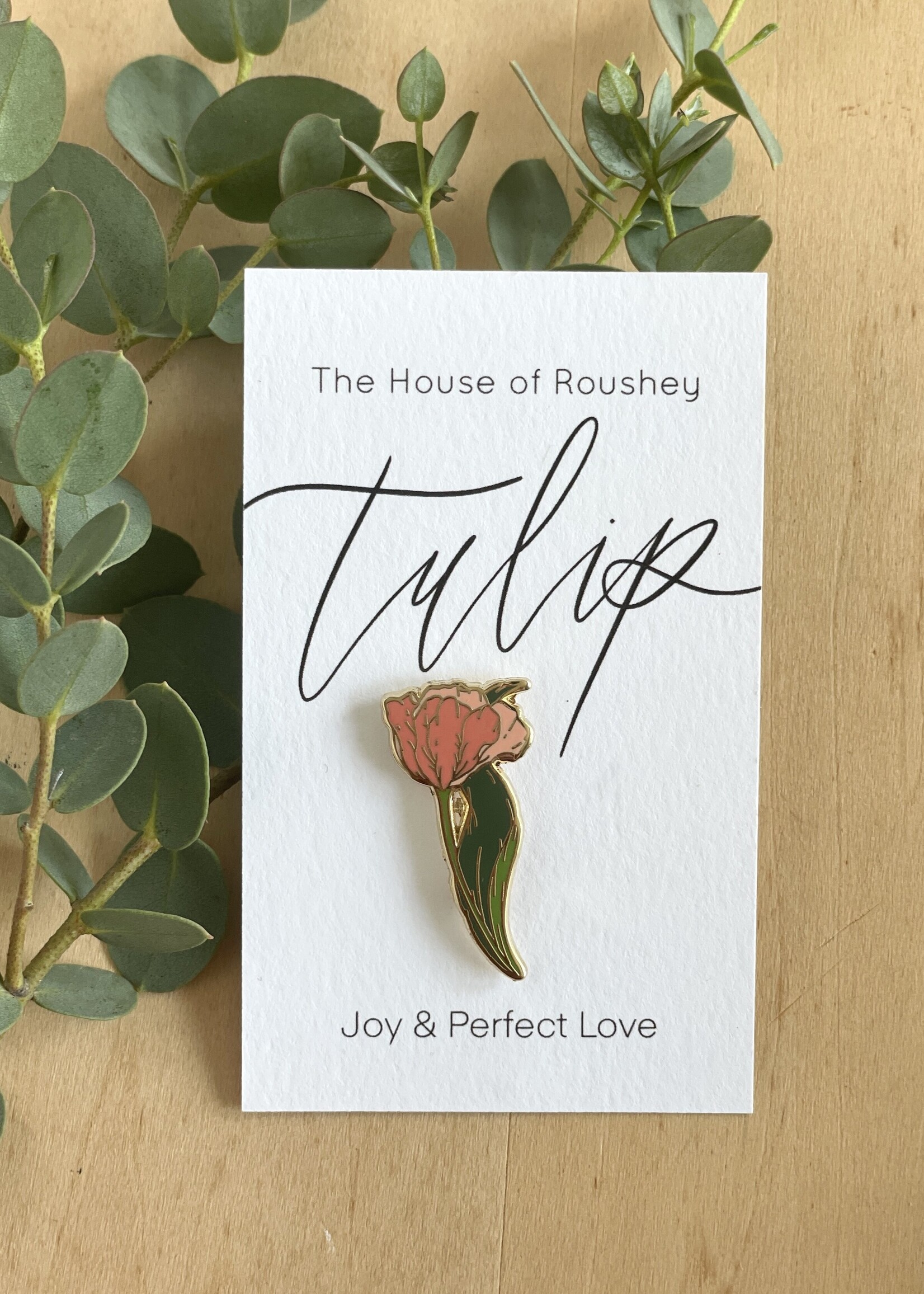 The House of Roushey Enamel Pin