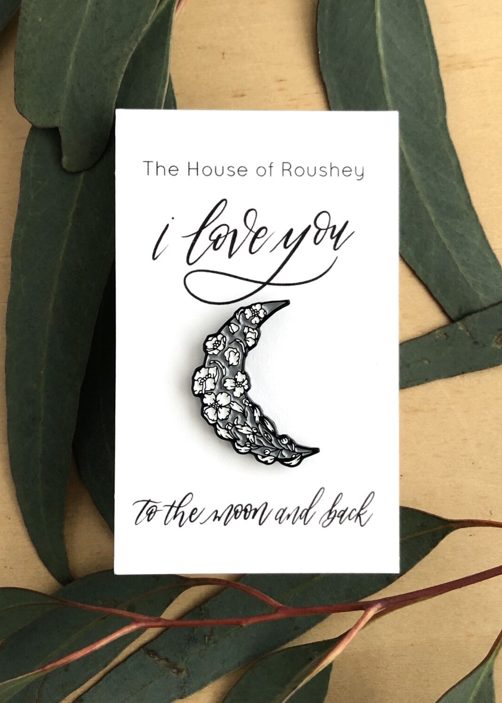 The House of Roushey Enamel Pin