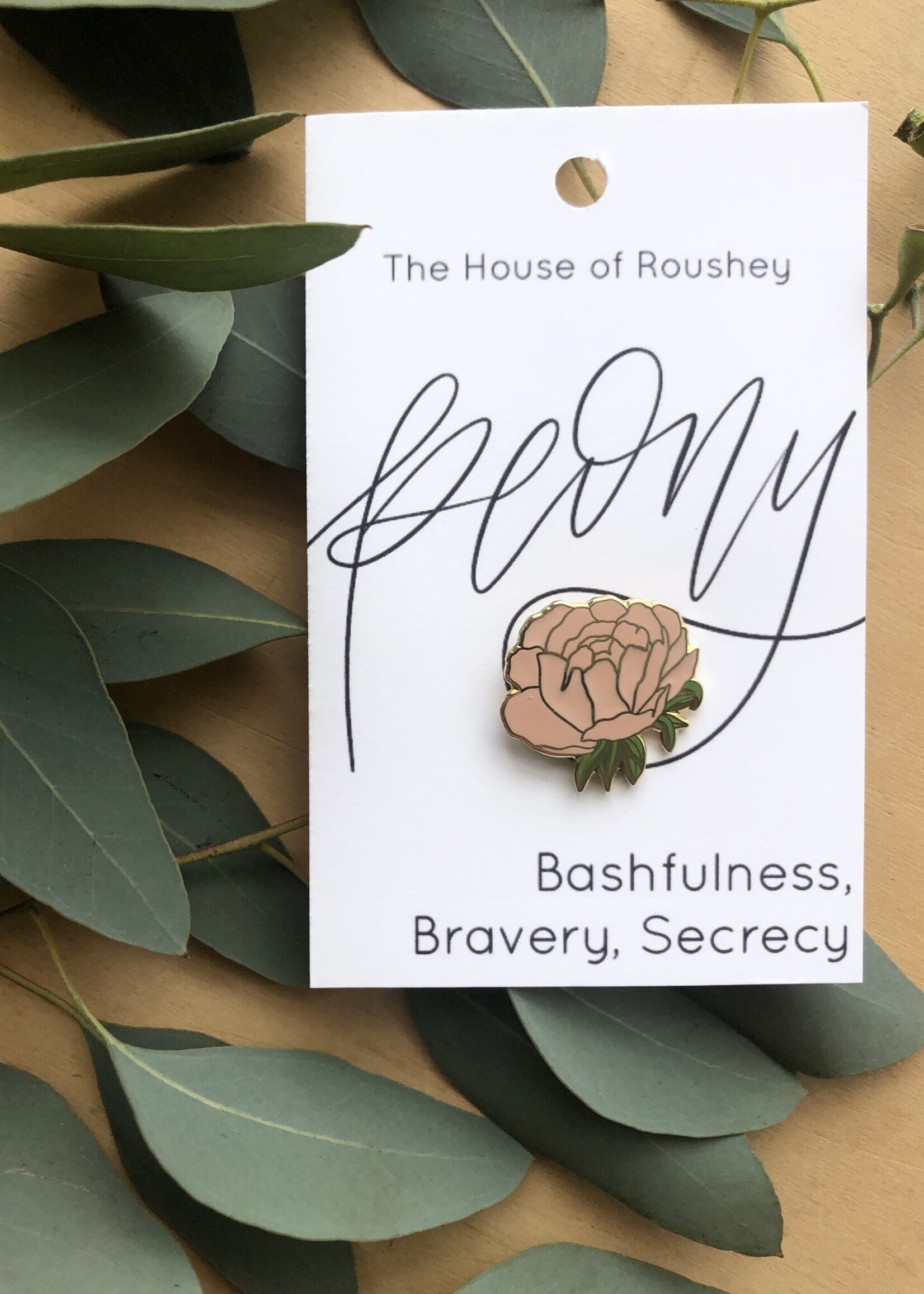 The House of Roushey Enamel Pin