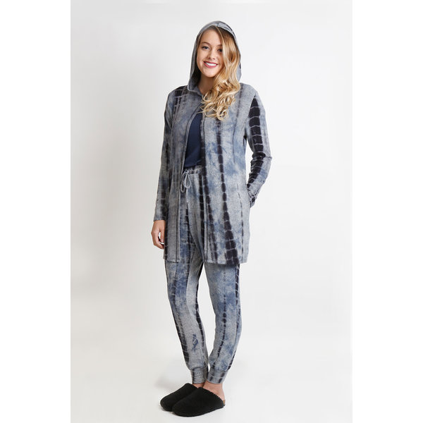 Coin1804 Cozy One Button Hooded Cardigan